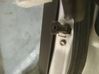 Rear door check strap stopper 