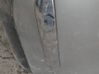 Rear bumper trim bar molding 
