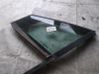 Front door vent window glass four-door AS2