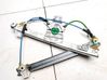 Sliding door window regulator with motor 