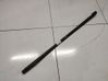 Rear door glass trim molding 