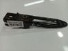 Seat belt adjustment rail 