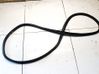 Rubber seal front coupe door 