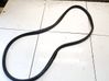 Rubber seal rear door 