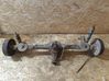 Rear axle beam with reductor 