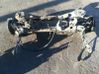 Rear axle beam with reductor 