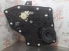 Rear window lifting mechanism without motor 