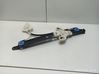 Rear window lifting mechanism without motor 
