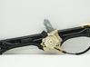 Rear door window regulator with motor 51357166382