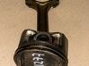Piston with connecting rod 
