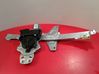 Rear window lifting mechanism without motor 