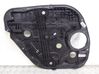 Rear window lifting mechanism without motor 
