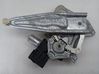 Rear window lifting mechanism without motor 