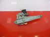 Rear window lifting mechanism without motor 