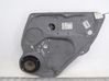 Rear window lifting mechanism without motor 