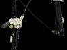 Front door window regulator with motor 7137020