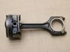 Piston with connecting rod 77L54