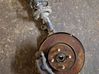 Front wheel hub spindle knuckle 