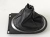 Gear lever shifter trim leather/knob 