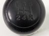 Gear lever shifter trim leather/knob 