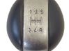 Gear lever shifter trim leather/knob 