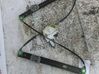 Rear door window regulator with motor 4L0839461A