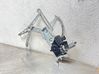 Front door window regulator with motor 90579356