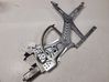 Front door window regulator with motor 9178986
