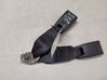 Rear seatbelt buckle 186243B