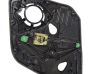 Rear door window regulator with motor 31276217