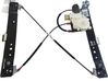 Rear door window regulator with motor 0130822286