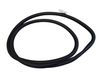 Front door rubber seal 13228126