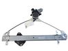 Front door window regulator with motor 