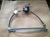 Front door window regulator with motor 