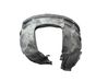 Front wheel arch liner splash guards 