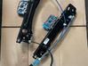 Rear window lifting mechanism without motor 8W8839461
