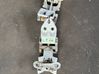 Loading door hinge set 