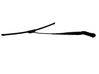 Front wiper blade arm 13139725