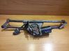 Front wiper linkage and motor 3397020274