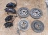 Brake discs and calipers set 4G0615106AS
