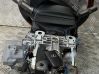 Steering wheel axle set 