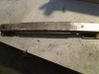 Rear bumper support beam 