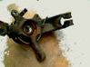 Front wheel hub spindle knuckle 