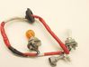 Rear tail light wiring loom 