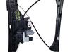 Front door window regulator with motor 9832821580