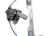 Front door window regulator with motor 39161985