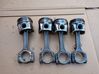 Piston with connecting rod 73502643