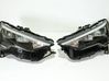 Lot de 2 lampes frontales / phare 090025L
