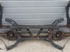 Rear axle beam with reductor 