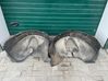 Front wheel arch liner splash guards 